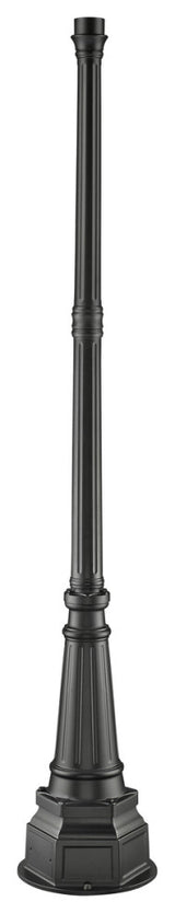 Outdoor Post Lighting Accessory In Black