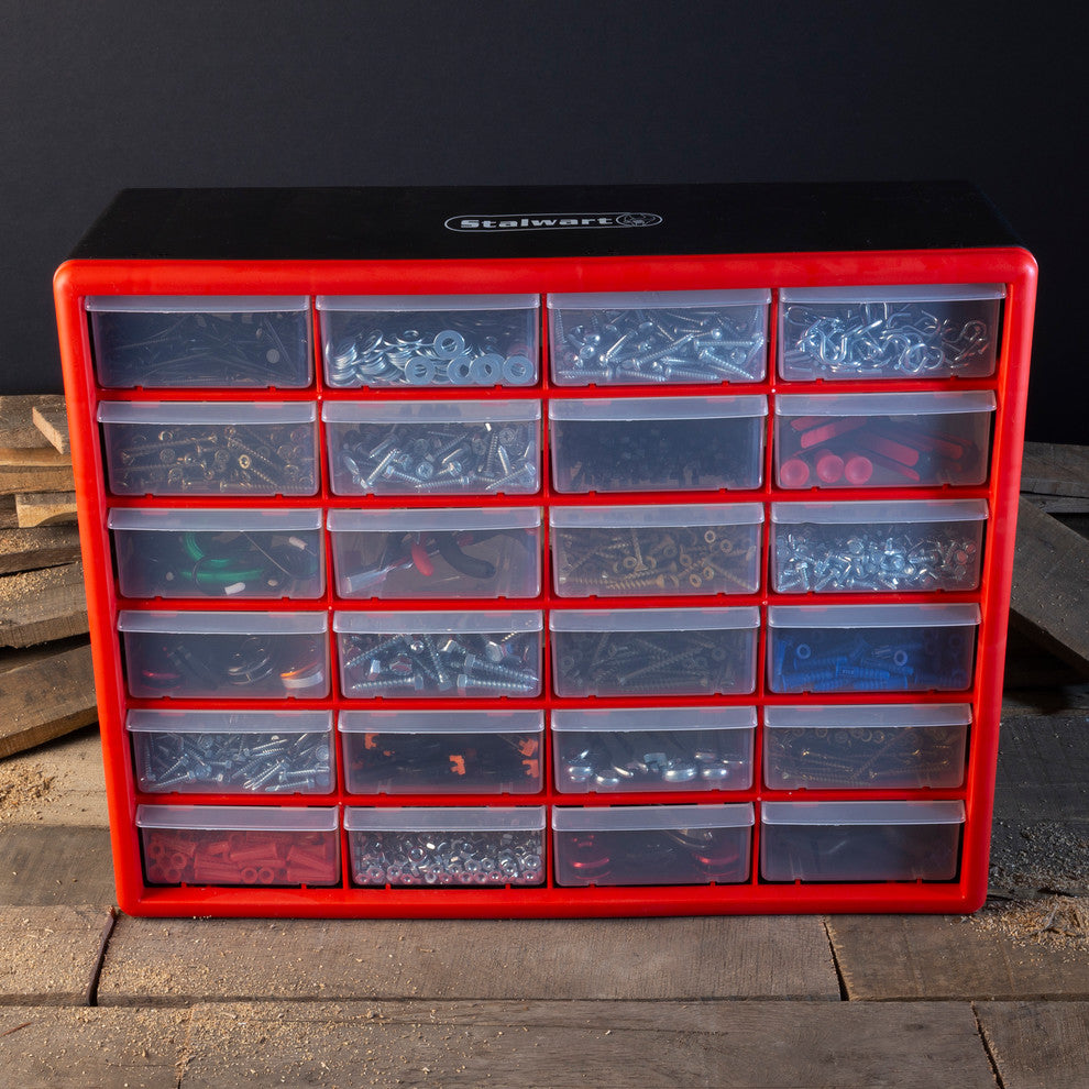 Storage Drawers-24 Compartment Organizer Desktop by Stalwart