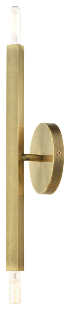 Antique Brass Modern, Urban, Sputnik, Dynamic, Timeless Sconce