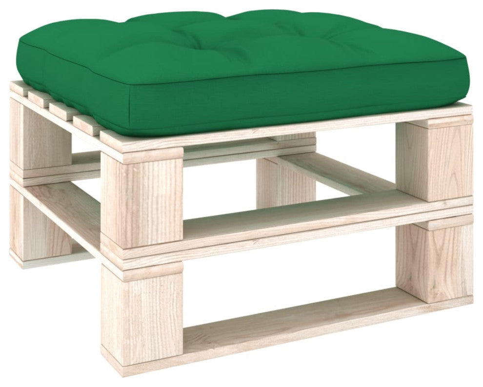 Vidaxl Pallet Sofa Cushion Green 27.6"x27.6"x4.7"