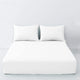 A1HC GOTS Certified Organic Cotton Percale Fitted Sheet, Deep Pocket, Queen