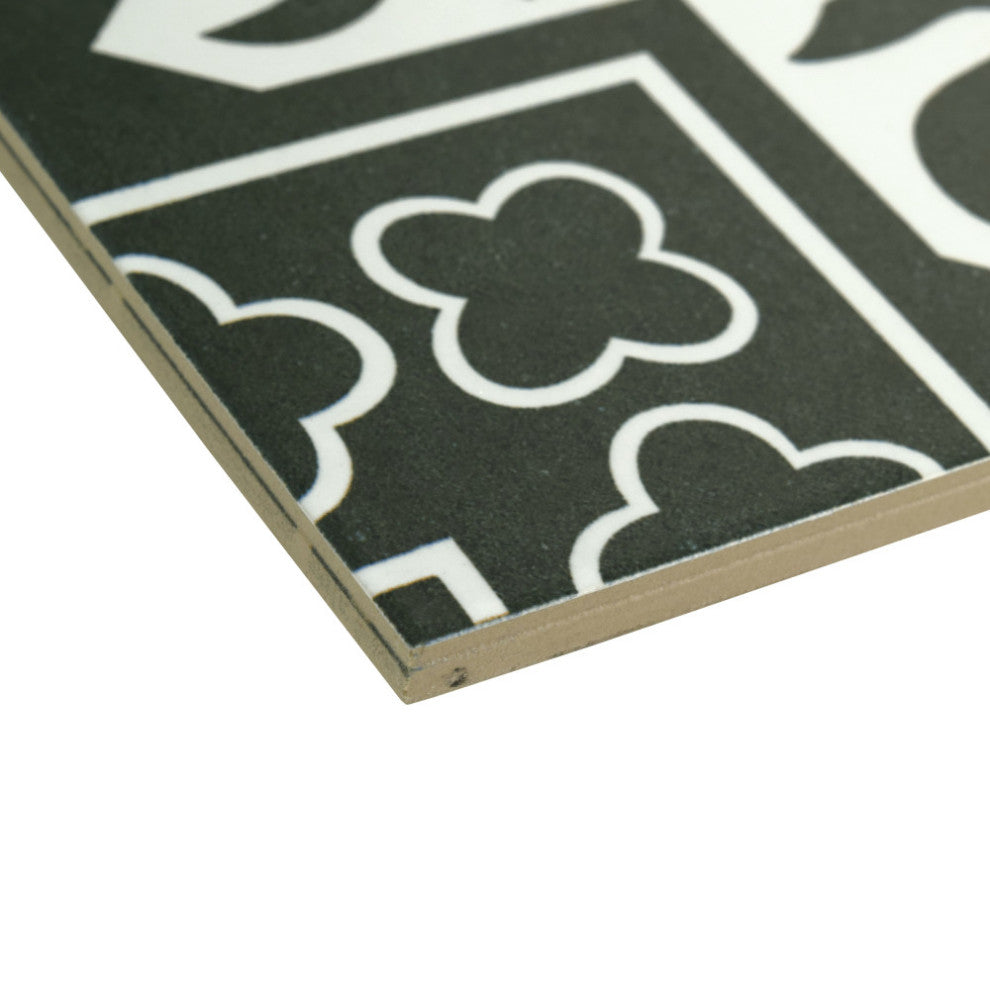 Majestic Orleans Angulo Black Porcelain Floor and Wall Trim