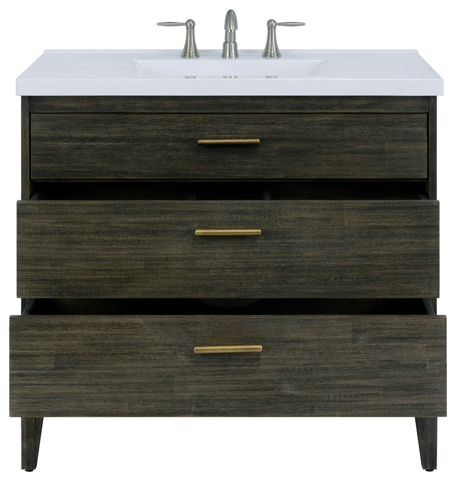 Tyler Series - 36" 2 Drawer Vanity