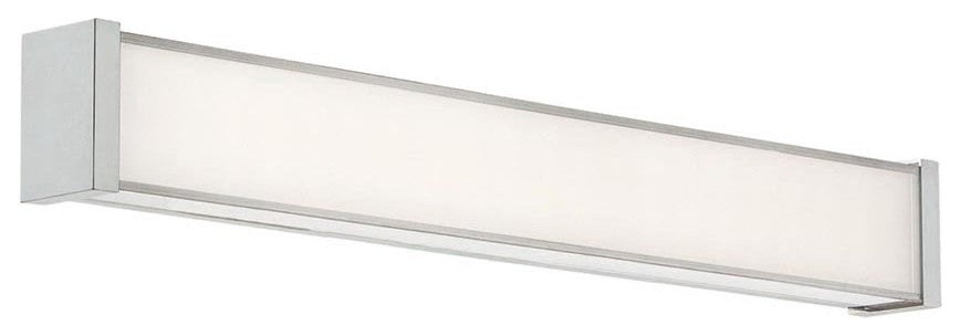 Svelte 22" LED Bathroom Vanity & Wall Light 3500K, Brushed Nickel