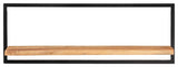 vidaXL Wall Shelves Floating Shelves Display Shelves 2 Pcs Solid Acacia Wood