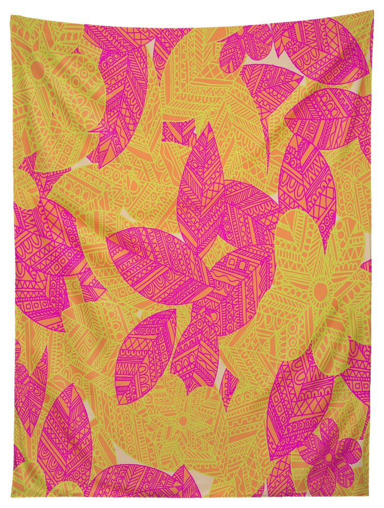 Deny Designs Aimee St Hill Geo Floral Tapestry