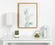 Kate and Laurel Sylvie Prickly Pear Cactus Wall Art by Simon Te Tai