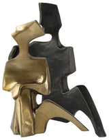 Uttermost - 18149 - Sculptures, S/2 - Affection - Shimmering Bronze And Gold