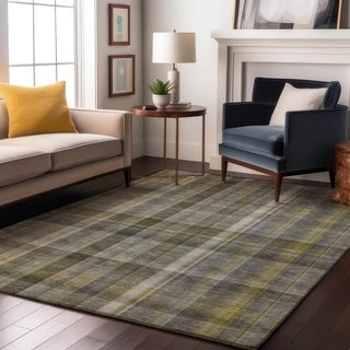 Premium Machine Washable Mayfield AMF534 Gray 8' x 10' Rug