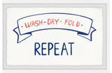 "Wash and Dry" Framed Painting Print, 12x8