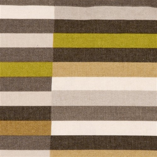 Pillow Decor - Waverly Side Step Throw Pillow, Brown, Avocado, 12" X 20"