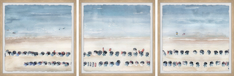 Take the Plunge Triptych, 3-Piece Set, 32x32 Panels