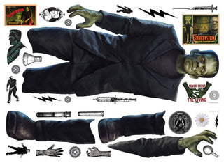 Classic Monsters Frankenstein Giant Peel and Stick Wall Decals