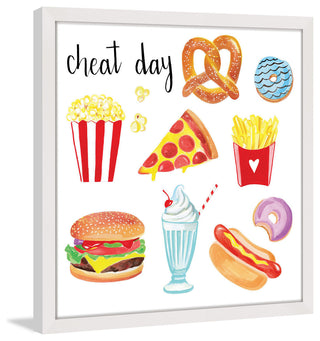 "Cheat Day" Framed Print by Molly Rosner