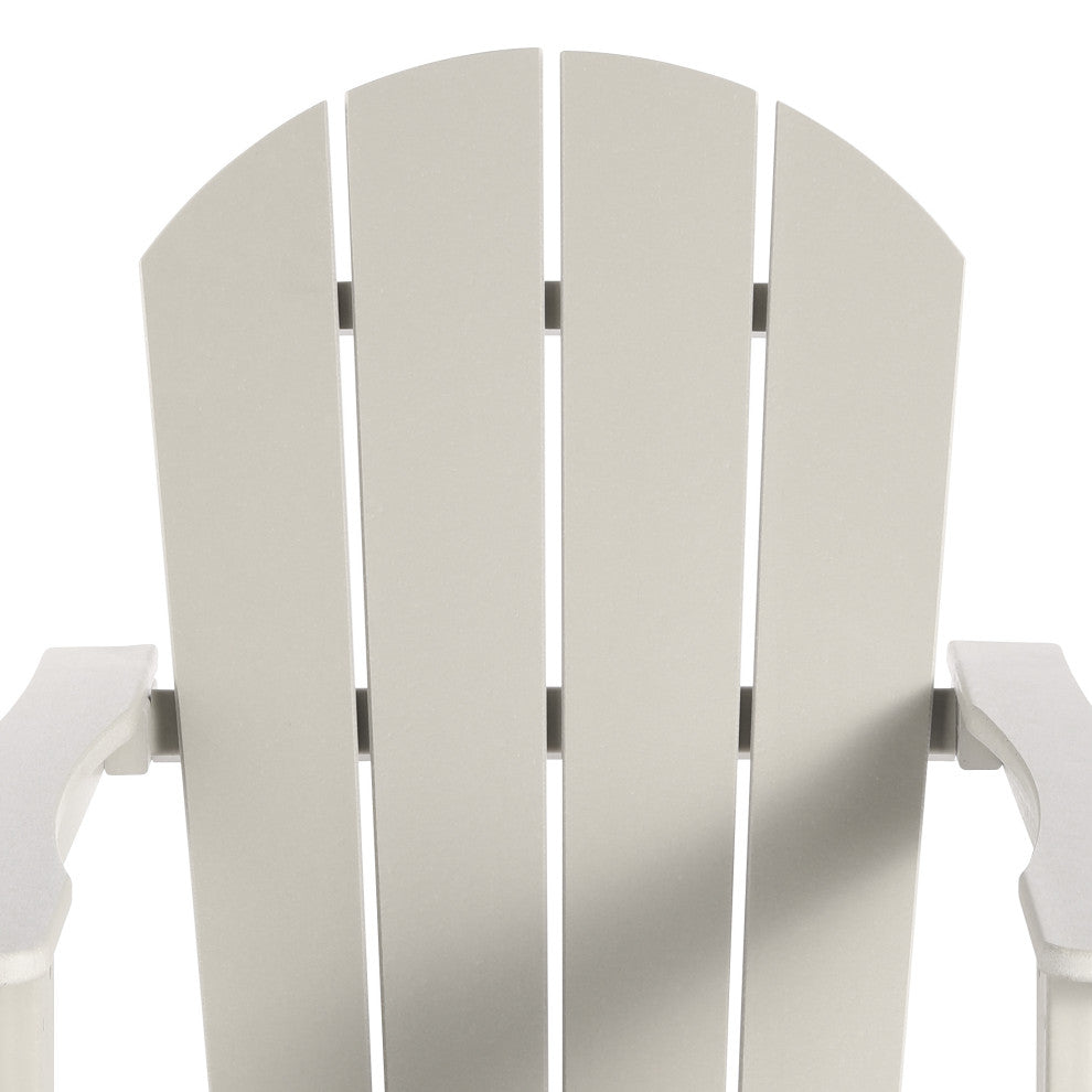 WestinTrends Outdoor Patio Adirondack Rocking Chair Lounger, Porch Rocker, Sand