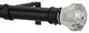 Digital Non-Telescoping Curtain Rod, Distressed Wood, 96''