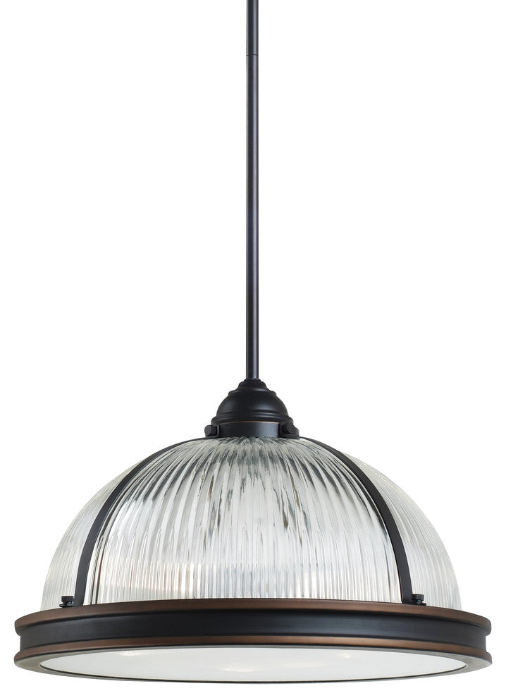 Generation Lighting Lighting 3-Light Pendant, Autumn Bronze