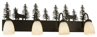 33W Deer through the Trees 4 LT Vanity Light