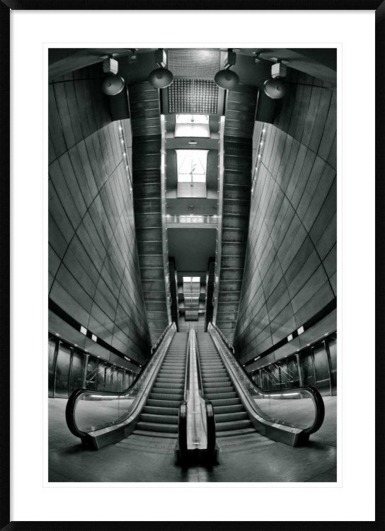 "Underground" Framed Digital Print by Semir Catovic, 32x44"