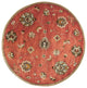 KAS Syriana 6008 Sienna Allover Mahal Area Rug, 5'6" Round