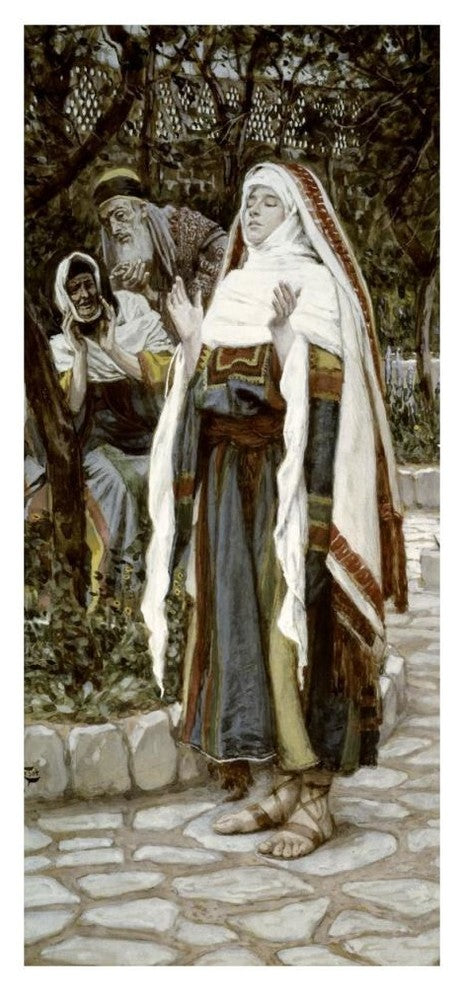 "Magnificat" Digital Paper Print by James Tissot, 21"x46"