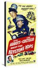 "Abbott & Costello - Keystone Kops" Canvas by Hollywood Photo Archive, 19x36"