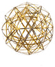 Star Light LED Light Fixture, Gold