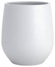 DTY Signature Mount Wilson 1-piece Fiberstone Tapered Planter, White, Medium