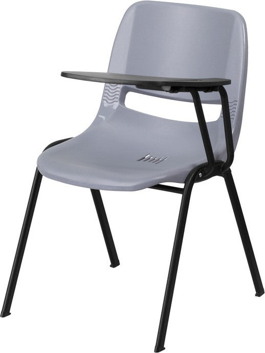 Flash Furniture Office Chair, Gray, Left