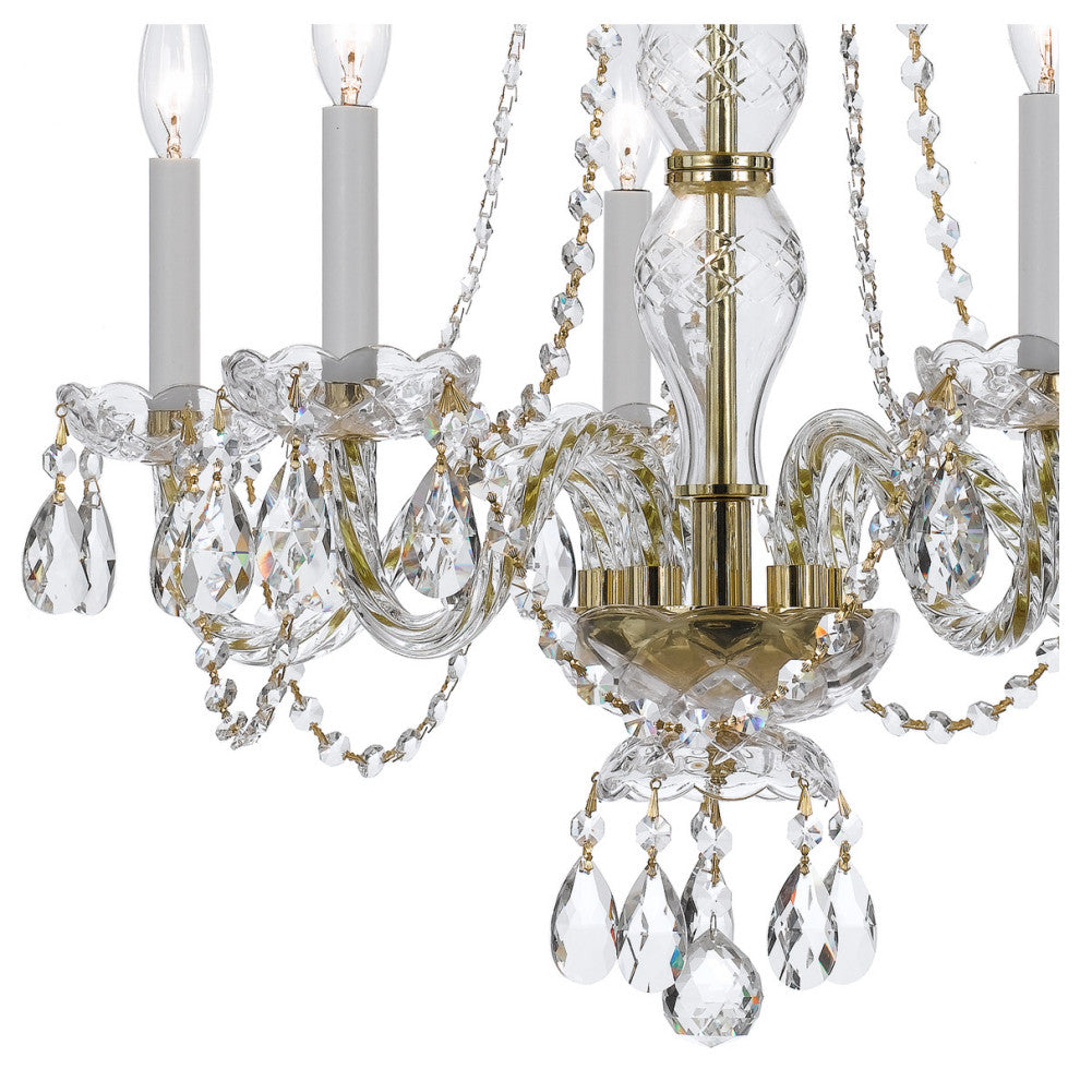Crystorama Traditional Crystal 5-Light Chandelier