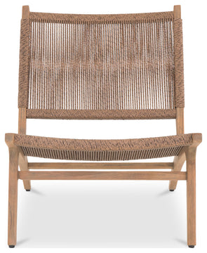 Palma Outdoor Lounge Chair Warm Brown