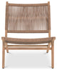 Palma Outdoor Lounge Chair Warm Brown