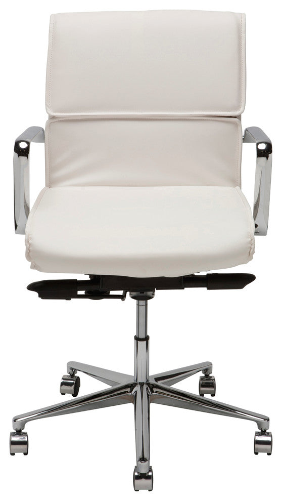 Nuevo Living Lucia Office Chair, White