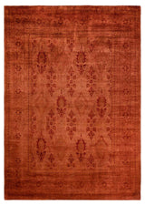Fine Vibrance, One-of-a-Kind Hand-Knotted Area Rug Gold, 8'2"x11'0"