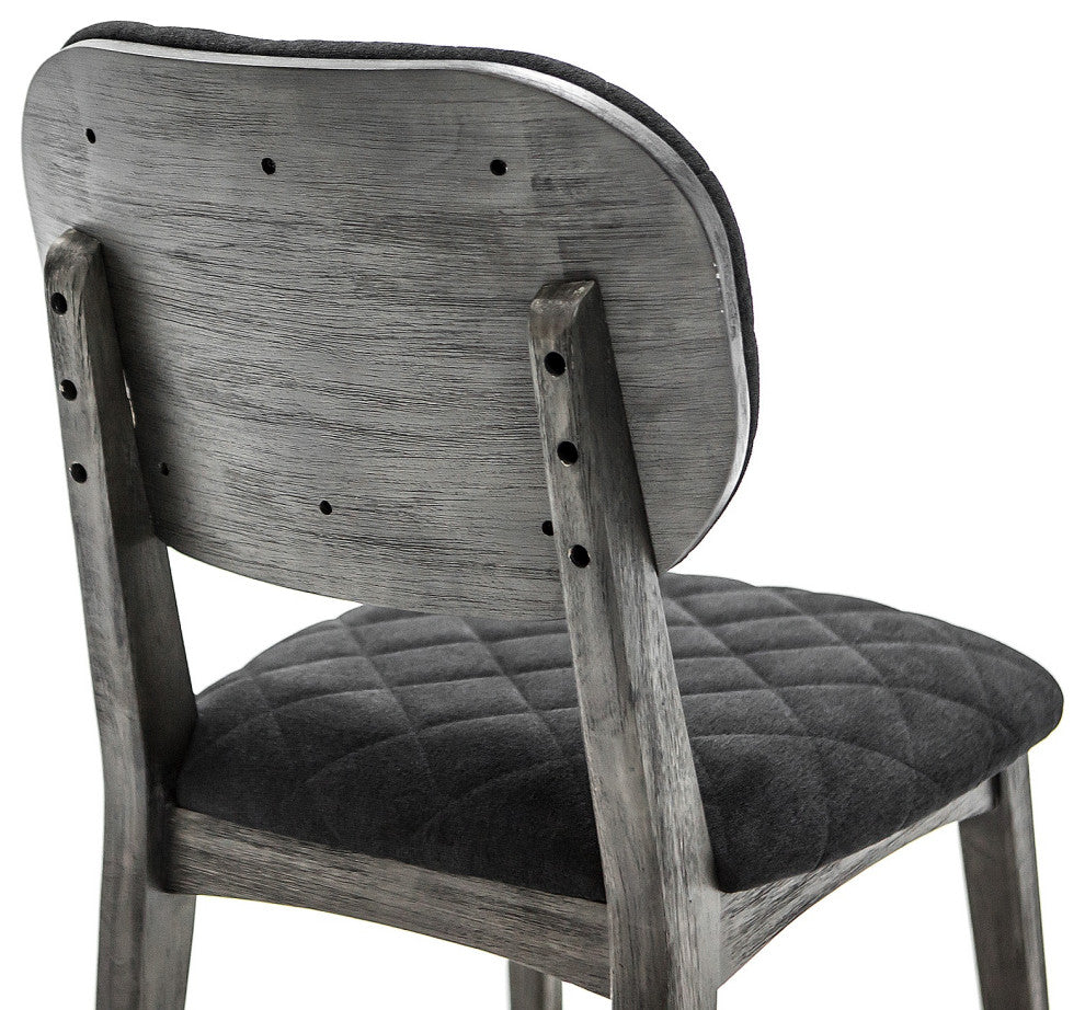 Katelyn Midnight Open Back Dining Chair - Set of 2
