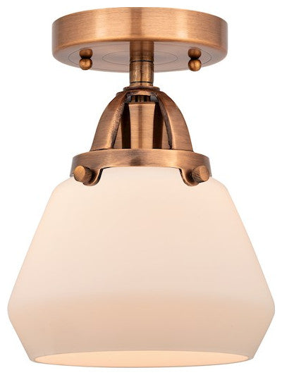 INNOVATIONS LIGHTING 288-1C-AC-G171 Fulton 1 Light 6.75 inch Semi-Flush Mount
