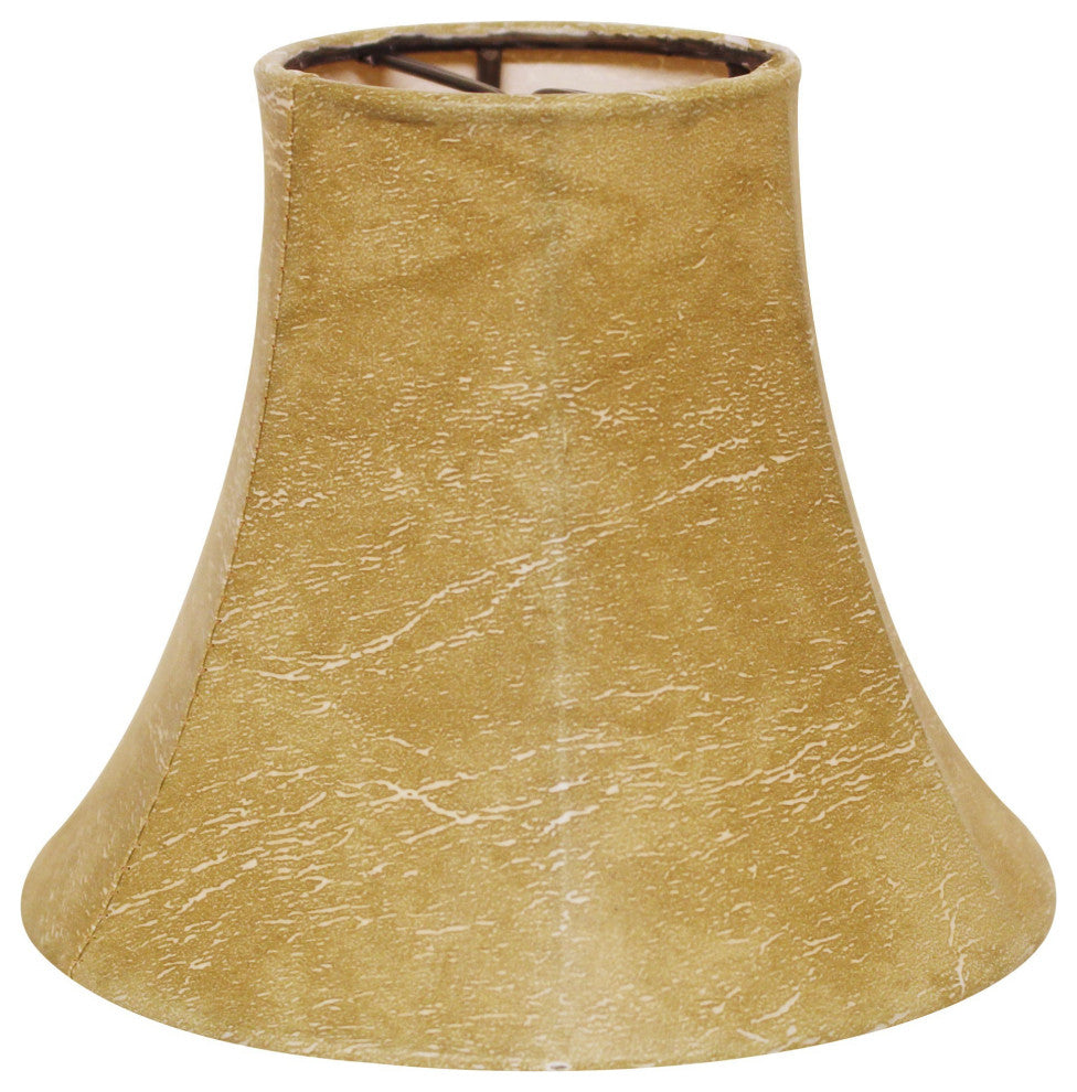 5" Antique Parchment Set of 6 Empire Slanted Chandelier Lampshades