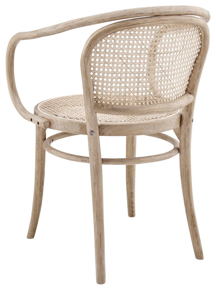Side Dining Chair, Set of 2, Gray, Wood, Modern, Cafe Bistro Hospitality