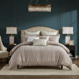 Madison Park Signature Pescal Oversized Velvet Comforter Set