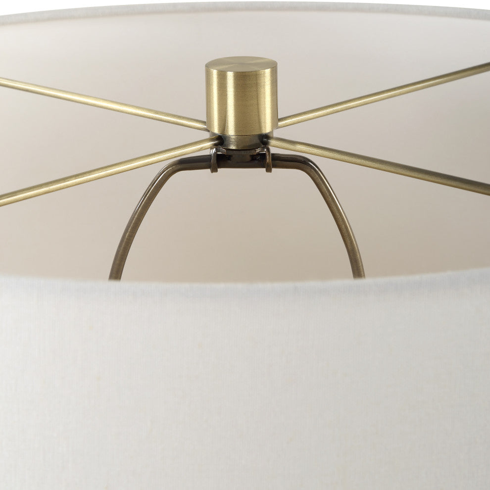 Uttermost Out Of Time Seeded Glass Table Lamp