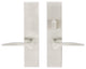 Toronto Lever, Tubular Passage, Privacy Bolt, Left Hand, Satin Stainless Steel