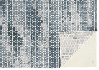 Weave & Wander Halton Blue/Silver 2'x3' Power Loomed Area Rug