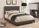 Espresso Upholstered Eastern King Bed