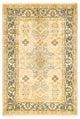 Mogul, One-of-a-Kind Hand-Knotted Area Rug  - Ivory, 6' 1" x 9' 0"