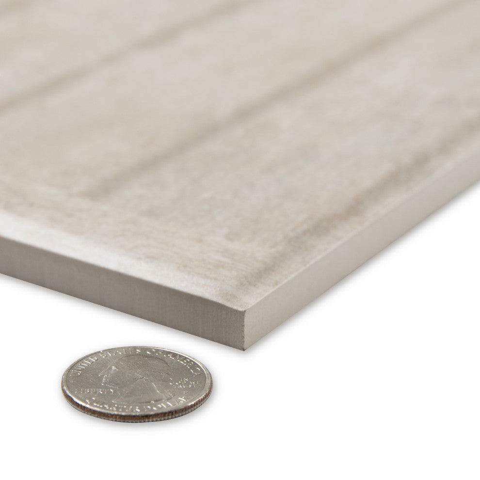 Habanera Decor Beige Fluted Ceramic Wall Tile