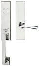 Breeze Lever, Mortise Dummy Handleset, Left Hand, Polished Stainless Steel
