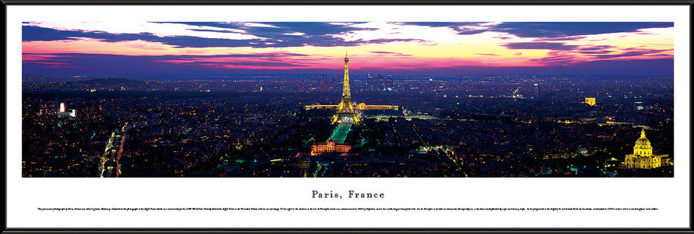 Paris, France, Standard Frame