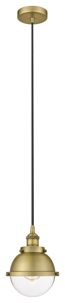 Innovations 616-1PH-BB-HFS-62-BB 1-Light Mini Pendant, Brushed Brass