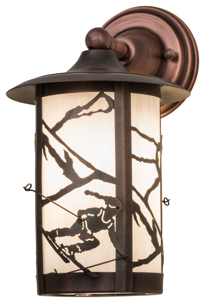 8W Fulton Alpine Solid Mount Wall Sconce