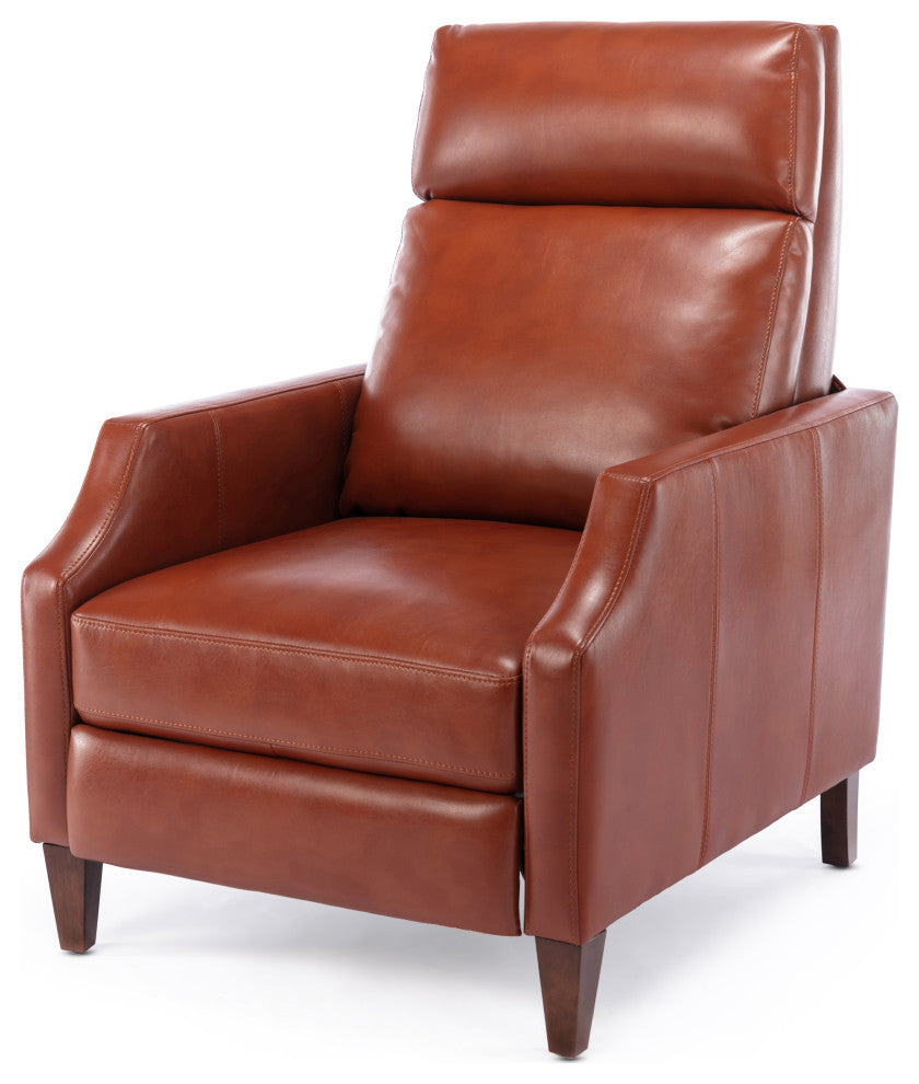 Balantyne Push Back Recliner, Caramel